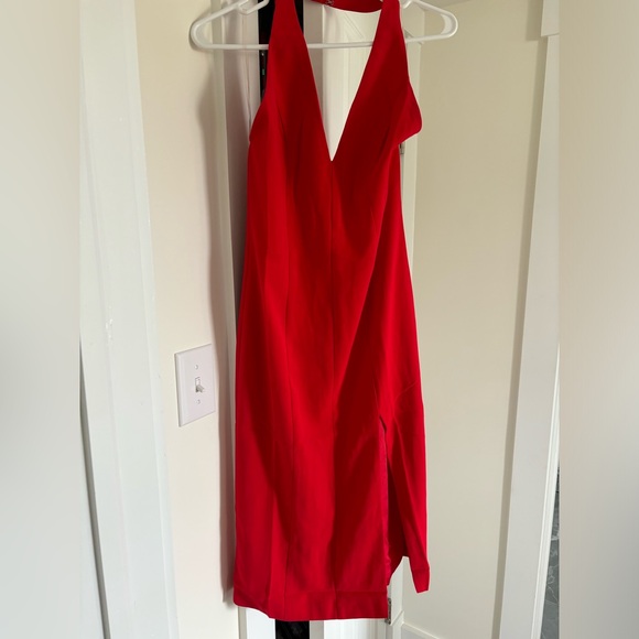 Dresses & Skirts - Red halter dress